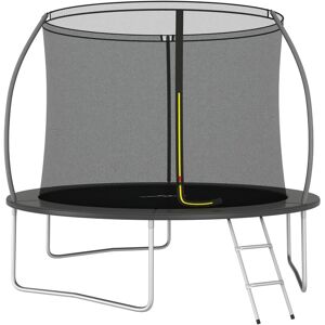 vidaXL trampolinsæt 305x76 cm 150 kg rund