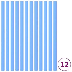 vidaXL skumrør til trampolinstolper 92,5 cm 12 stk. blå