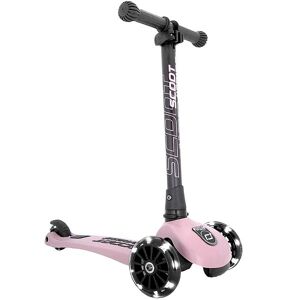 Scoot And Ride Highway Kick 3 - Led - Rose - Scoot And Ride - Onesize - Løbehjul