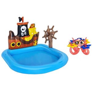 Bestway Oppusteligt Bassin - 1,4 X 1,3 M - Ships Ahoy Play - Bestway - Onesize - Badebassin