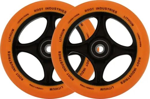 Root Industries Hjul Til Løbehjul Root Lithium 2-Pak (120mm - Orange)