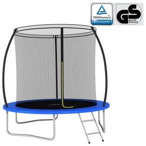 vidaXL Cama Elástica Redonda 100 Kg 244x55 Cm