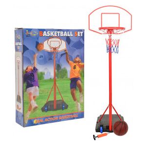 vidaXL Juego De Baloncesto Portátil Ajustable 200-236 Cm