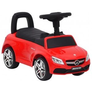 vidaXL Coche Para Niños Mercedes Benz C63 Rojo