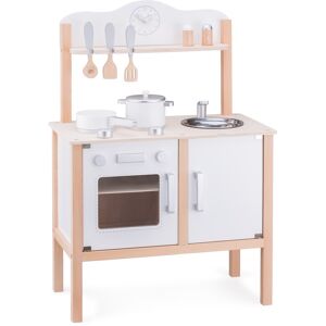 New Classic Toys Cocina de madera blanca