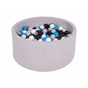MeowBaby Gris claro piscina de bolas blanco/azul/negro/gris h40