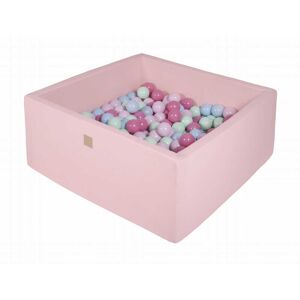 MeowBaby Rosa piscina de bolas: menta/azul claro/rosa claro/rosa pastel h40