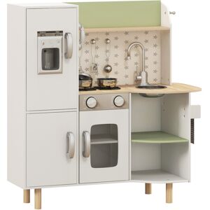 AIYAPLAY Cocina de juguete84x34x89 cmblanco