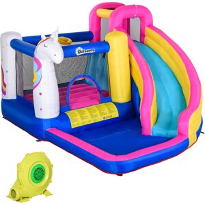 Outsunny Castillo inflable infantil multicolor 360 x 305 x 210 cm