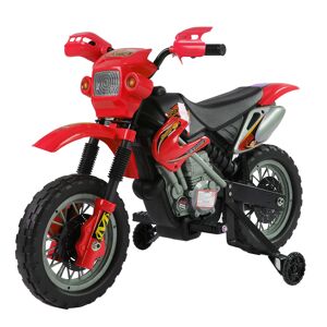 Homcom Moto eléctrica infantil color rojo 102 x 53 x 66 cm