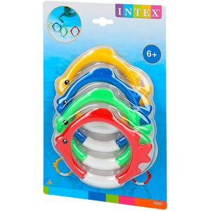 Intex Juego acuático  Aros de peces para bucear 4U