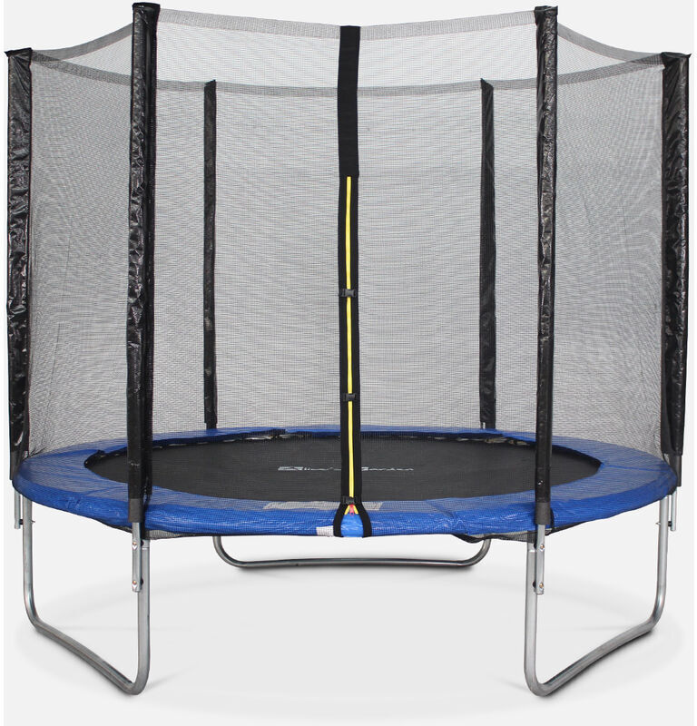 ALICE'S GARDEN Cama elástica 245 cm, Trampolín para niños azul, aguanta hasta 100 kg