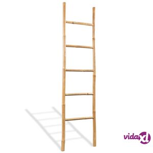 vidaXL Pyyhetikkaat 5 Pienaa Bambu 150 cm