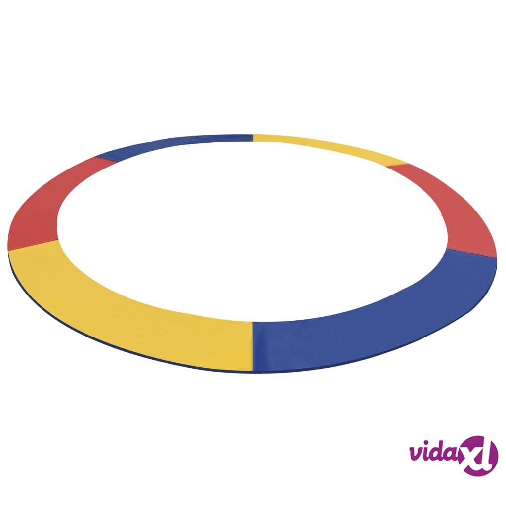 vidaXL Turvapehmuste PVC monivärinen 4,26 m pyöreälle trampoliinille