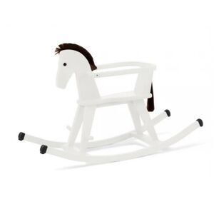 Cheval a bascule  HALLA Arceau de protection amovible Couleur BLanc