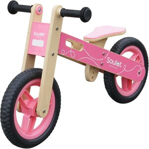 - Draisienne en bois pour enfant - Coloris rose - Rose