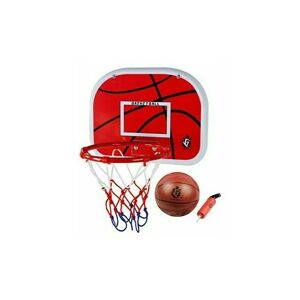 Groupm - Panier de basket-ball intérieur pour enfants ensemble de jeu mini basket-ball planche à suspendre avec ballon et pompe pour enfants, - Publicité