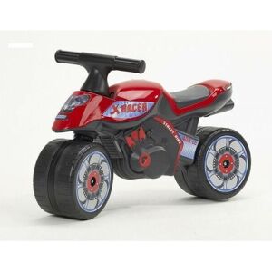 Porteur Trotteur Baby Moto x Racer Falk Draisienne - Allure sportive - Larges roues - Rouge - Publicité