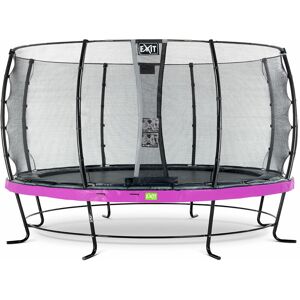 EXIT TOYS Trampoline exit Elegant ø427cm avec filet de sécurité Economy - violet - Publicité