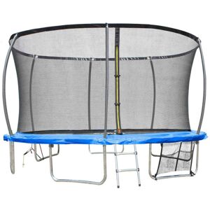 Trampoline extérieur 4,27m pour enfants avec filet de protection - Noir