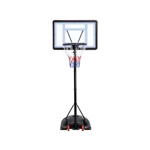 Yaheetech - Panier de Basket Ball sur Pied Portable Hauteur Réglable 219-279 cm 6 Niveaux à Roulettes - Publicité