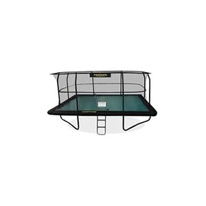 GENERIQUE 4m30 x 3m JumpKing Rectangulaire Deluxe Trampoline - Publicité