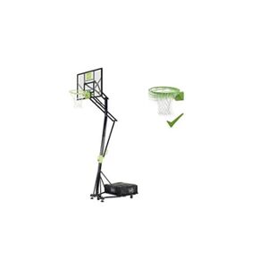 EXIT Panneau de basket mobile à roulettes avec cercle dunk Galaxy - vert/noir - Publicité