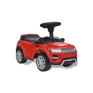 VIDAXL Voiture à chevaucher jouet avec musique Land Rover 348 Rouge - Publicité