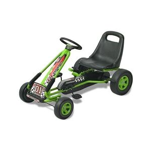 VIDAXL Kart à pédale avec siège ajustable Vert - Publicité