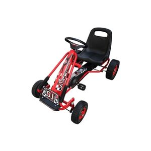 VIDAXL Kart à pédales pour enfants Rouge - Publicité