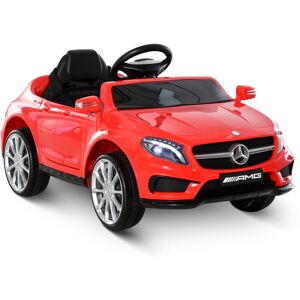 Homcom Voiture Véhicule Électrique Enfants GLA AMG 6 V 15 W V. Max. 7 Km/h Télécommande Effets Sonores + Lumineux Rouge