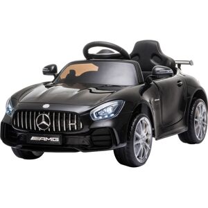 Homcom Voiture électrique BENZ GTR pour enfant de 3 à 5 ans avec télécommande 12V 35W 105L x 58l x 45H cm 3 km/h noir