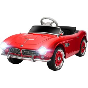 HOMCOM Voiture électrique pour enfant licence BMW 507 style rétro vintage 12V max. 5km/h télécommande rouge