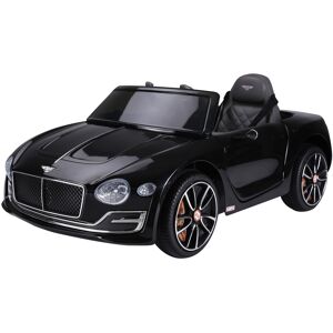 Homcom Véhicule électrique bentley enfants tracteur quad tamponneuse buggy 2 moteurs télécommande effets sonores + lumineux 108 x 60 x 43 cm noir