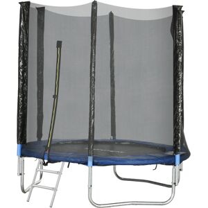 SPORTNOW Trampoline d'extérieur avec filet de sécurité Ø180 cm pour enfants et adultes