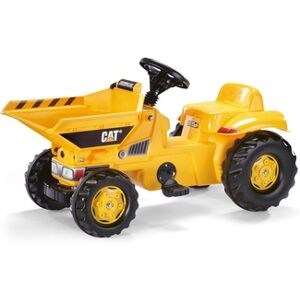 rolly toys Tracteur enfant à pédales benne rollyKid Dumper CAT 024179