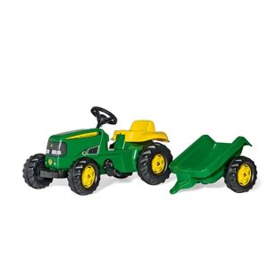 rolly toys Tracteur enfant à pédales rollykid John Deere remorque rollyKid...