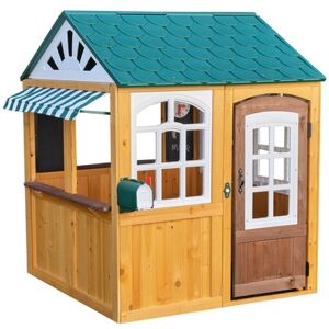 Kidkraft® Maison cabane de jardin enfant Garden View, bois 403