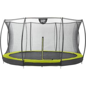 EXIT TOYS EXIT Trampoline enterré enfant Silhouette à filet vert ø 366 cm