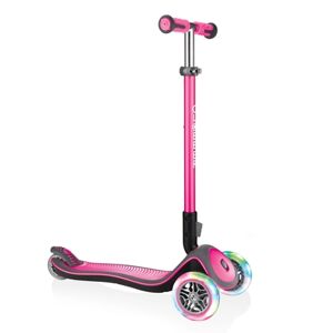 Globber Trottinette enfant 3 roues Elite Deluxe rose