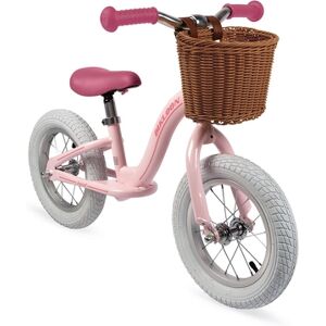 Janod® Draisienne enfant Bikloon Vintage métal rose, panier