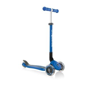 Globber Trottinette enfant 3 roues pliable Primo bleu/bleu marine