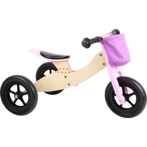 small foot® Draisienne enfant evolutive Maxi 2en1 bois rose