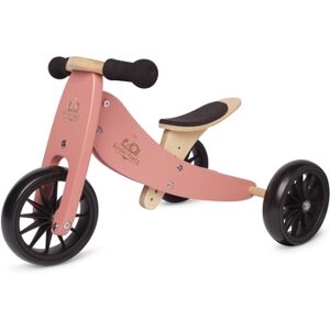 Kinderfeets® Tricycle draisienne évolutif 2en1 Tiny Tot, bois corail