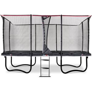 EXIT TOYS EXIT Trampoline à pieds rectangulaire PeakPro noir 244x427 cm