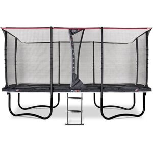 EXIT TOYS EXIT Trampoline à pieds rectangulaire PeakPro noir 275x458 cm