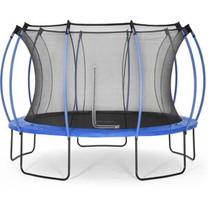 plum® Trampoline à pieds Springsafe Colours rond filet 366 cm, bleu