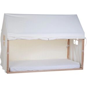 CHILDHOME Housse de lit cabane blanc 90x200 cm