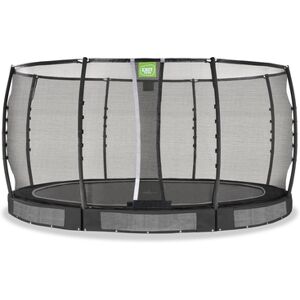 EXIT TOYS EXIT Trampoline enterré enfant Allure Premium noir ø 427 cm