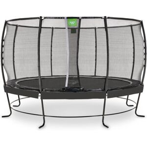 EXIT TOYS EXIT Trampoline à pieds enfant Lotus Premium ø 427 cm, noir